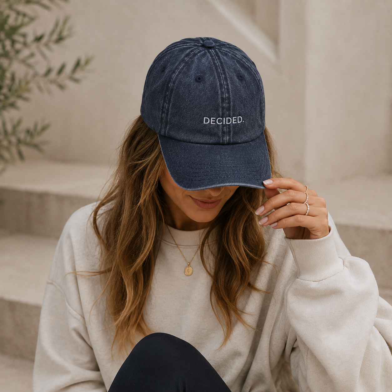 DECIDED. Vintage Cap