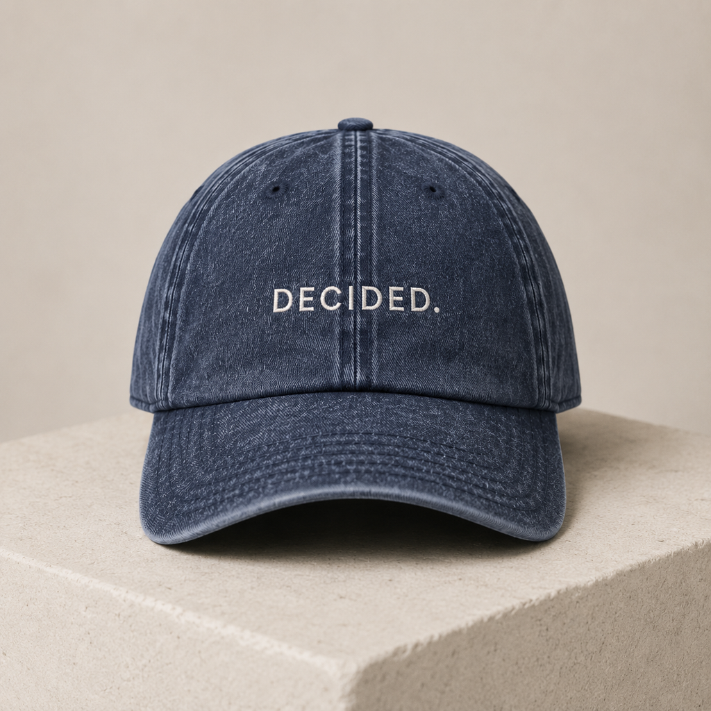 DECIDED. Vintage Cap